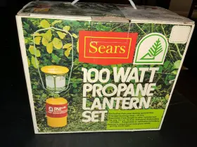 72483 SEARS Nos Propane Lantern Set Box