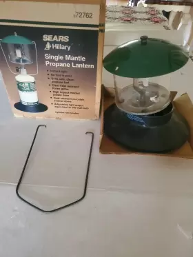 72762 SEARS Hillary Single Mantle Propane Lantern
