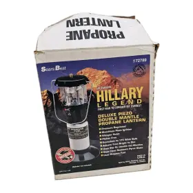 72789 SEARS Hillary Deluxe Double Mantle Propane Camping
