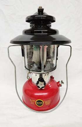 74070 SEARS Roebuck Double Mantle Coleman Fuel Lantern