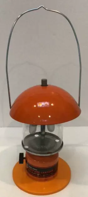 920.72781 SEARS Double Mantle Propane Lantern Coleman Pyrex