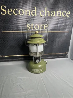 27325 SEARS/ COLEMAN Mantle Avocado Lantern