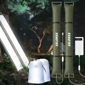 742985433946 SELORSS Inflatable Folding Camping Light