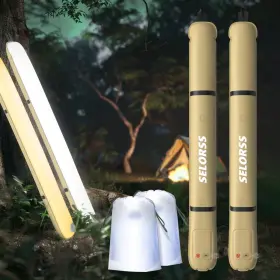 FBA-TUBEB20-TWO SELORSS Inflatable Camping Light Waterproof