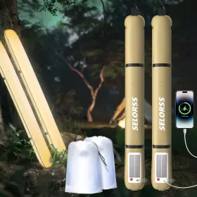 FBA-TUBES20-TWO SELORSS Inflatable Camping Light Waterproof