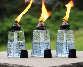 851158008789 SERAPHIC Citronella Table Top Torches Patio