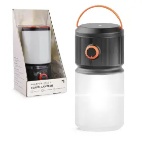 1018024 SHARPER IMAGE Led Travel Camping Lantern Hangable