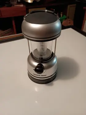 2307340 SHARPER IMAGE Led Utility Lantern Cordless Dual