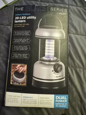 843479161267 SHARPER IMAGE Led Utility Lantern Lamp Cordless