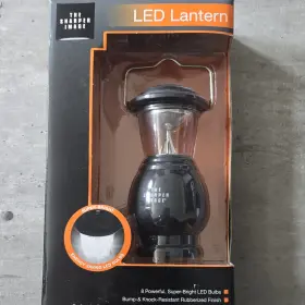 SH5209BK SHARPER IMAGE Led Lantern Cordless Battery High