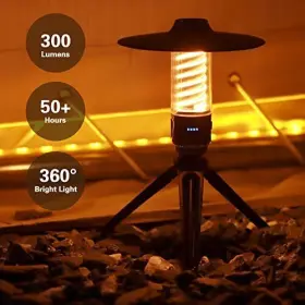 HN8030 SHWKMOPPE Rechargeable Camping Lantern Led Tent Light #3