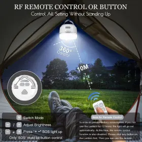712641826405 SINVITRON Camping Lantern Lights Remote Control #2