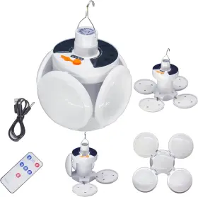 US-4 SIRUITRONGER Camping Lantern Solar Usb Rechargeable