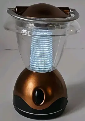 000F0W SMART HOME Battery Led Mini Copper Lanterns #2