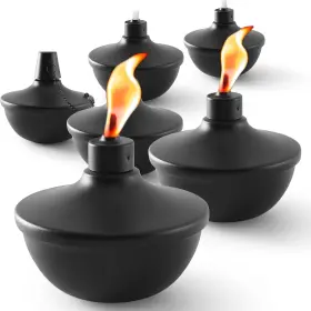 ZMMYD-6P SNOGSWOG Pack Table Top Torches Citronella Outside
