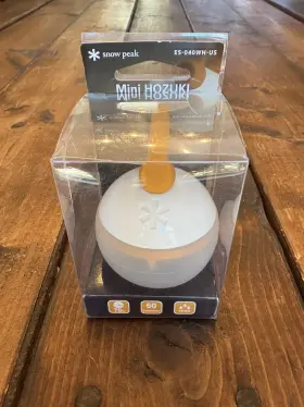 ES-040WH-US SNOW PEAK Mini Hozuki Lantern