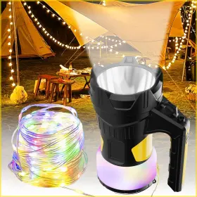 YYD-1 SPRIAK Camping Lantern Rechargeable Led Flashlight