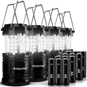 Ssav 720447844813 Paquete De Cuatro Linternas Led Para Emergencias Y Tormentas Lujo Pro