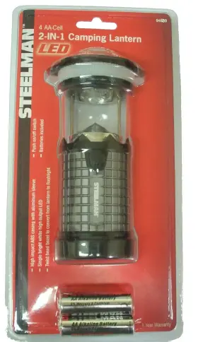 94959 STEELMAN Led Light Camping Lantern Flashlight #2