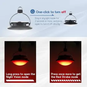 702563186152 SUBOOS Led Camping Lantern Rechargeable Tent #3