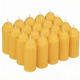 735167485666 SUNJIKA Pack Beeswax Lantern Candles Emergency