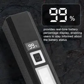 F1386 SURANEW Led Flashlight Battery Indicator Usb #3