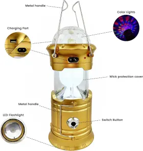 QCD-001 SZJIEIFR Rechargeable Camping Lights Led Lantern #3