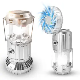 SFMD-002 SZJIEIFR Solar Camping Lantern Fan Usb Rechargeable