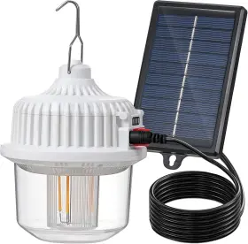 TSRLNLX31 TANSOREN Solar Camping Lantern Led Flashlight Clip