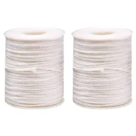 WICK-400FEETS TEEMICO Feet Ply Braided Candle Spool