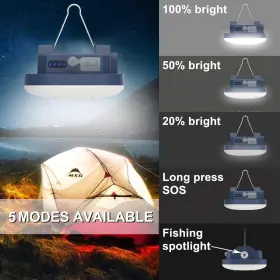 784633643741 TEINEWBY Led Camping Lantern Rechargeable Up #3