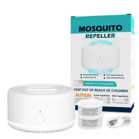 Tekola Tek Repeller1 Rechargeable Mosquito Repeller With Night Light Plant-based Refill 30ft Pro