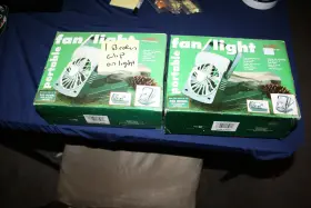 15997 TEXSPORT Fan Light Texport Battery