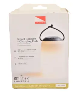 846237056973 THE BOULDEER Boulder Lantern Smart Charging Hub