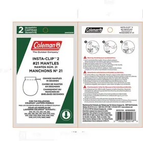 2000026609 THE COLEMAN COMPANY Mantle Sock Instaclip Tab Pack