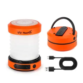 637248260882 THORFIRE Led Camping Lantern Lights Crank Usb