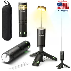 B0DTQ4LKN5 TIDNNS Camping Lights Rechargeable Lantern Stand