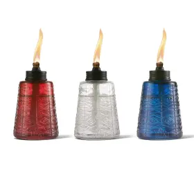 1117213 TIKI Glass Tabletop Torches Set
