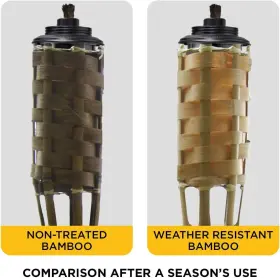 1120116 TIKI Weather Coated Torch Cor Natural #3