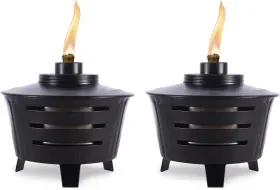1123119 TIKI Mini Fire Pit Tabletop Torch