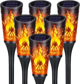 TD-S12XMHYD-V TOODOUR Solar Halloween Lights Pack Torch