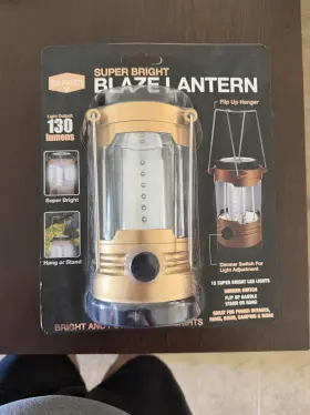 NY-05414 TOOL PRODUCTS Bright Blaze Lantern Led Battery