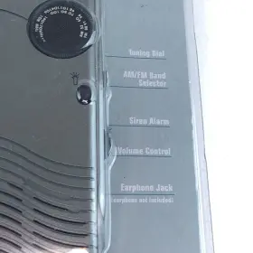 072000778852 TOOL SOURCE Am Fm Radio Lamp #3