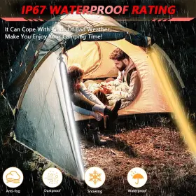 AMBER-2600LM-IP67 TOPAUTOGEAR Camping Light Led Strip #3