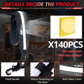 798476436286 TOPAUTOGEAR Camping Light Led Dual Water #3