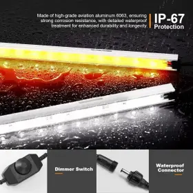 798476436293 TOPAUTOGEAR Led Camp Light Camping Gear Tent Kit #3