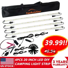 798476436309 TOPAUTOGEAR Led Camp Light Campin Gear Tent Kit