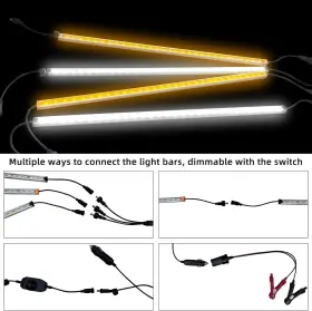 798476436316 TOPAUTOGEAR Led Camp Light Camping Gear Tent Kit #2