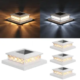 XLTD-5096 TOPVELO Solar Post Light Cap Bright