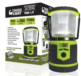 754083335022 TOUGH LIGHT Usb Rechargeable Lantern Power